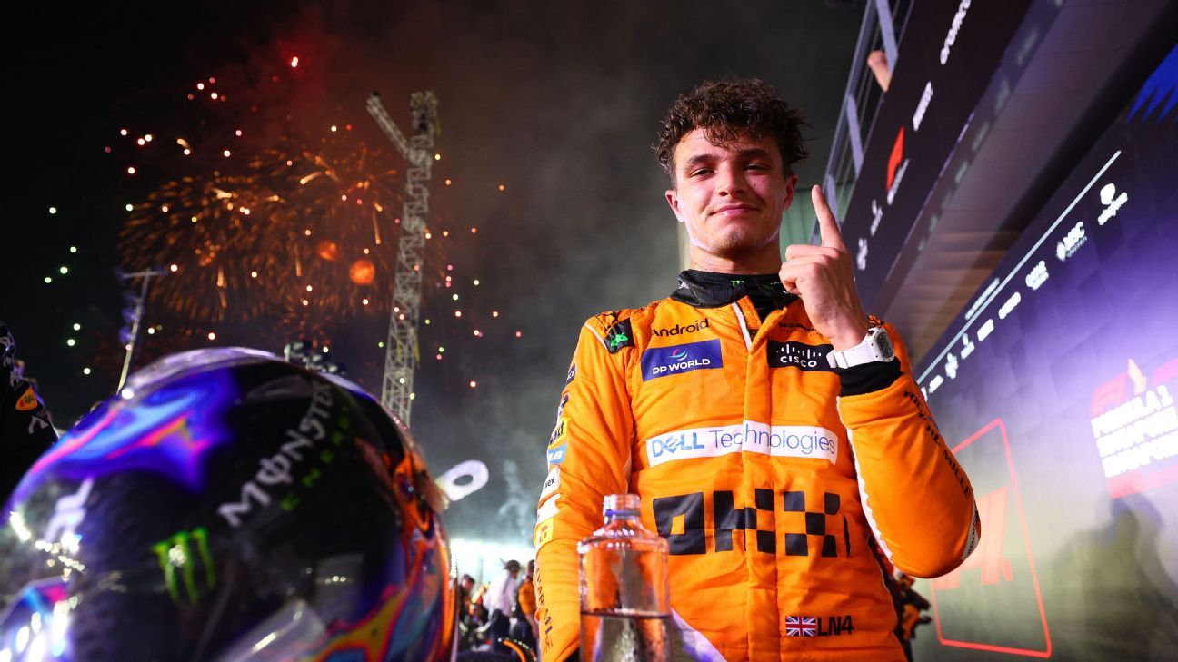 Norris wins first F1 world title after tense decider