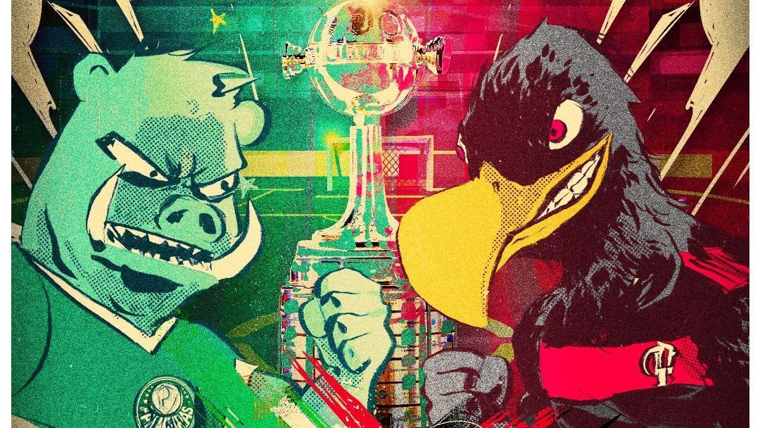 Palmeiras e Flamengo se enfrentam em busca da glória na final da Libertadores; veja onde assistir