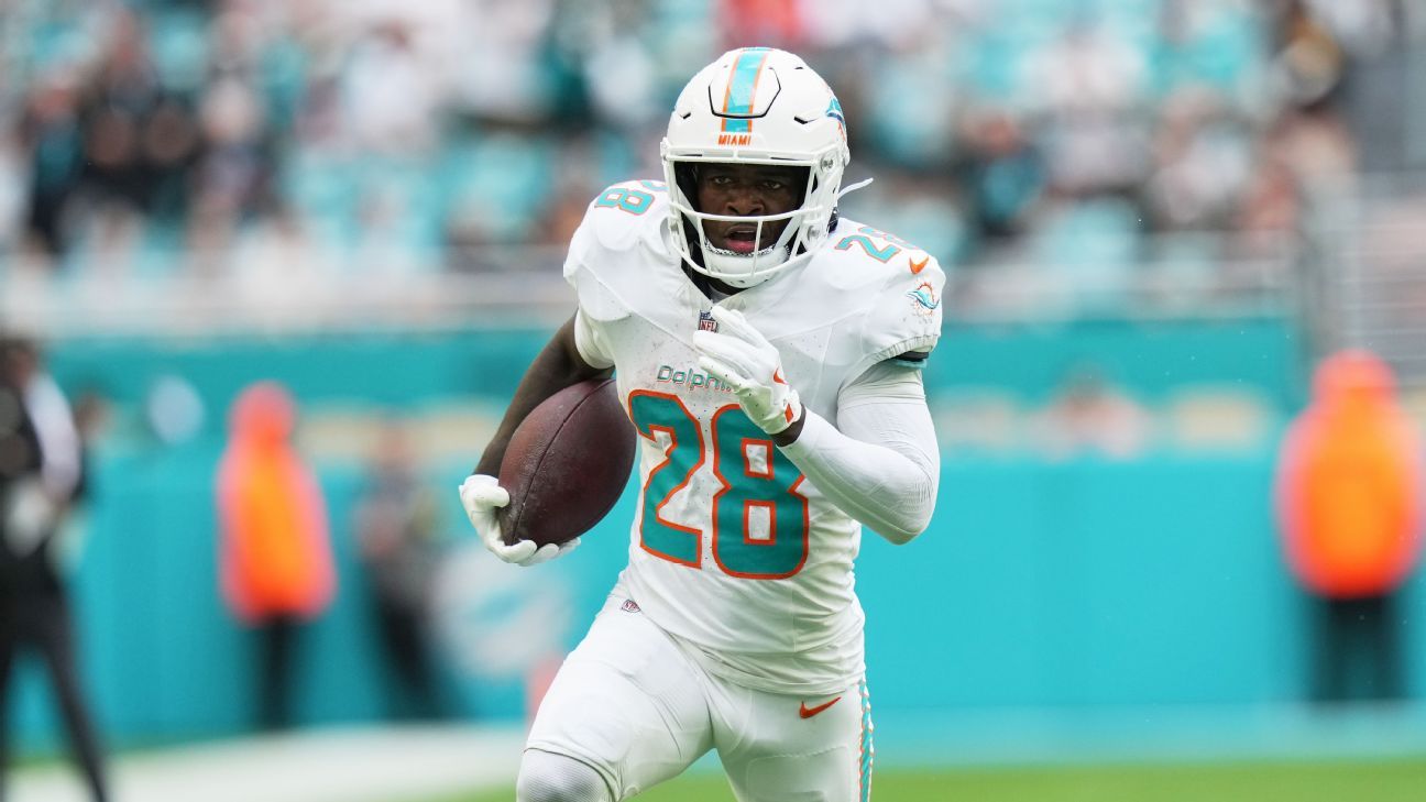 Sources: Dolphins star Achane off-limits in trade