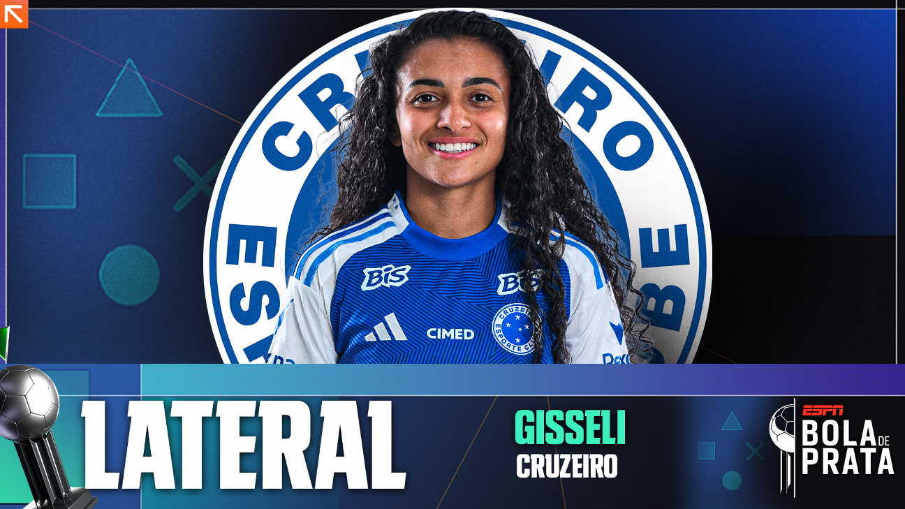 Gisseli se destaca como lateral e conquista Prêmio Bola de Prata ESPN.