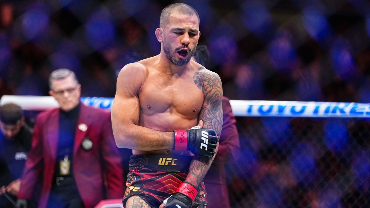 Pantoja injured in opening seconds; Van wins title