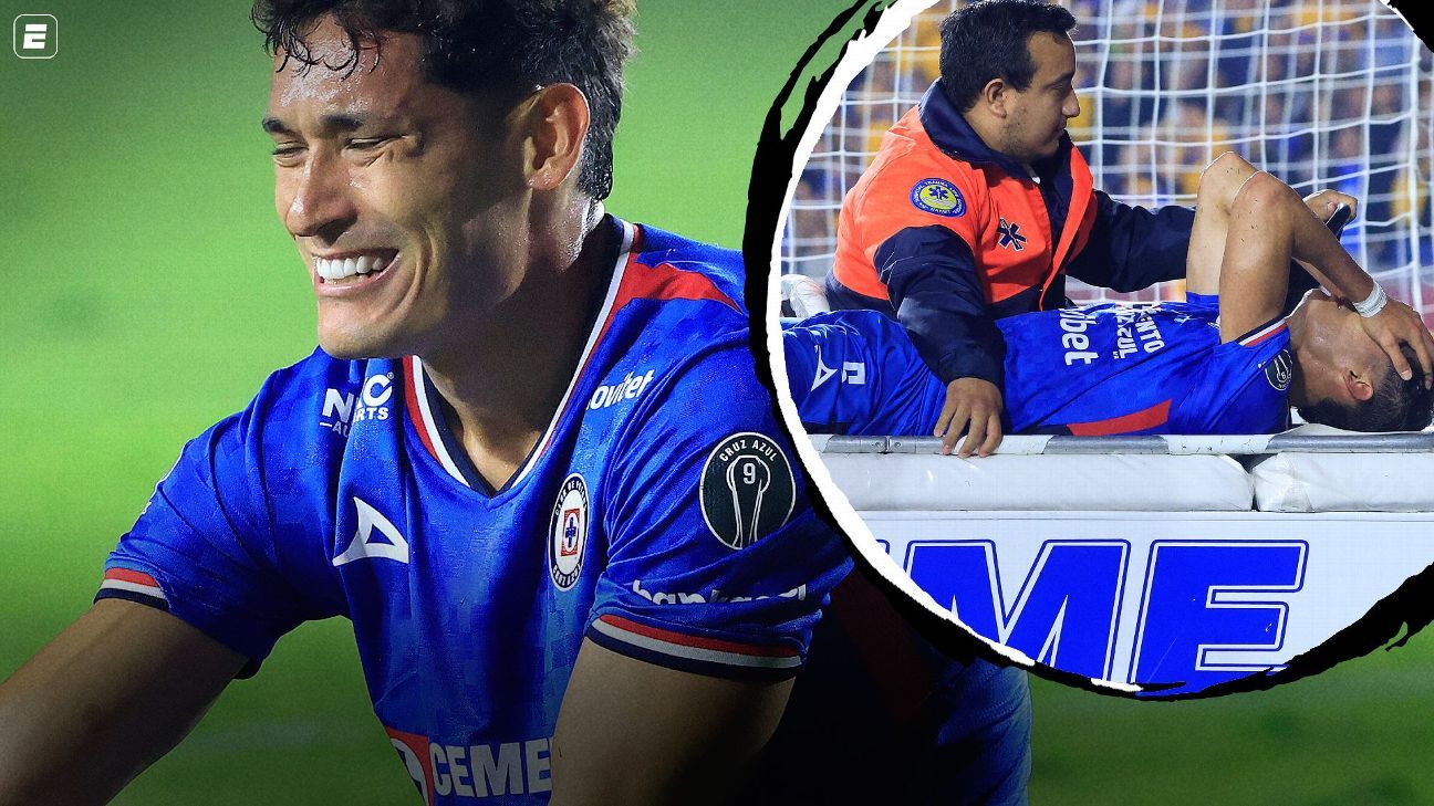 Cruz Azul pode perder zagueiro titular em duelo contra Flamengo após lesão grave no tornozelo