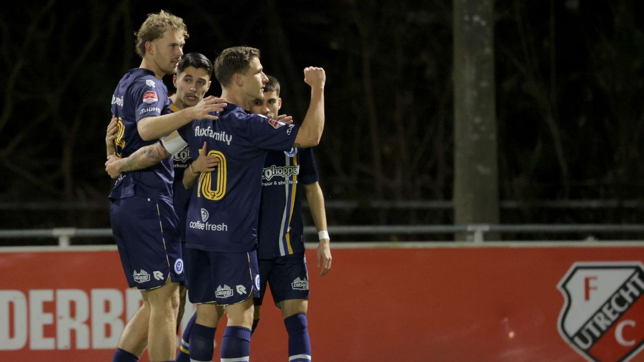 De Graafschap wint nipt van Jong FC Utrecht, Superboeren op pole position voor play-offticket