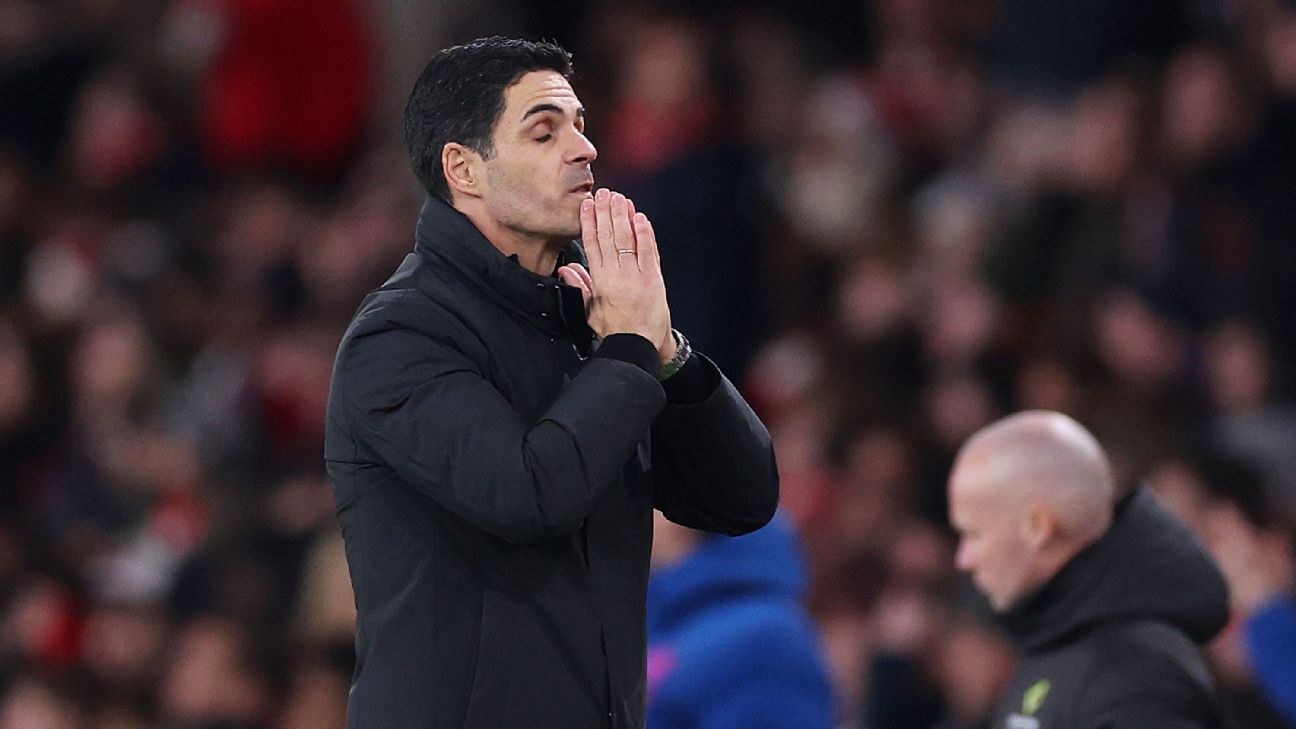 Arsenal must handle title pressure better if they want to lift Premier League trophy in May