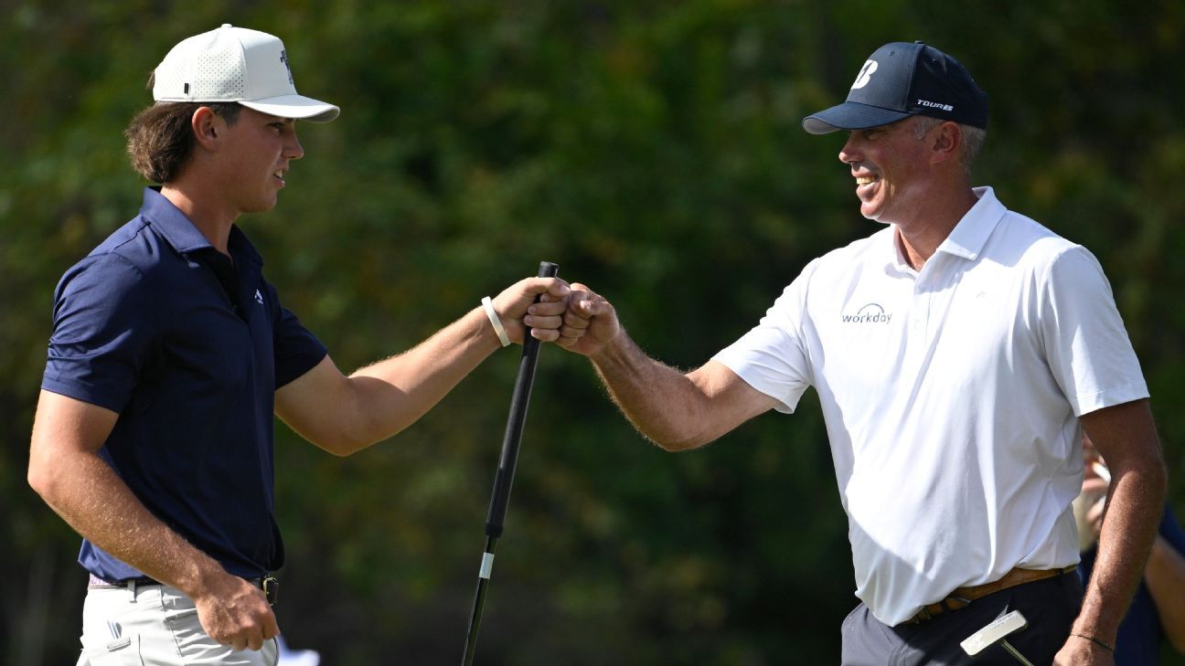 Kuchar, son cap emotional year with PNC victory