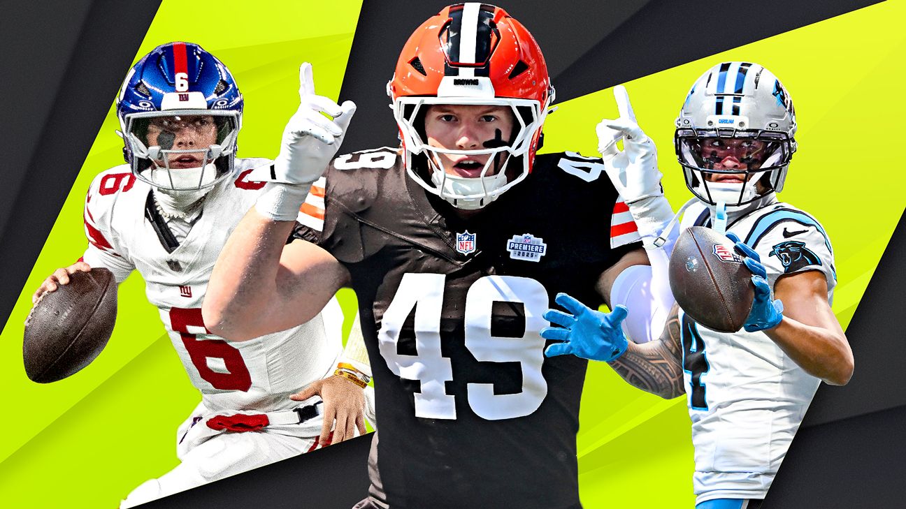 Updated NFL Power Rankings: New 1-32 poll, plus each team's rookie of the year