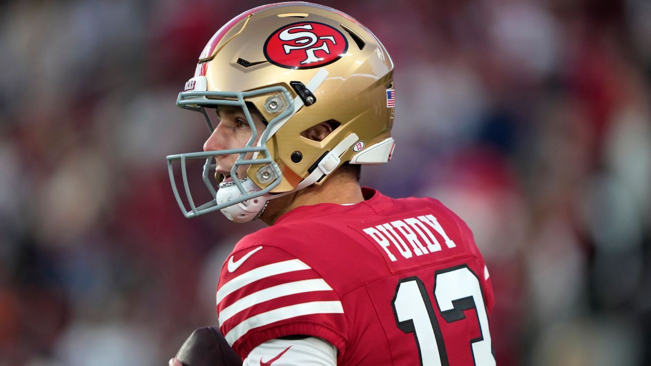 Follow live: 49ers gash Bears behind rushing attack to snatch lead