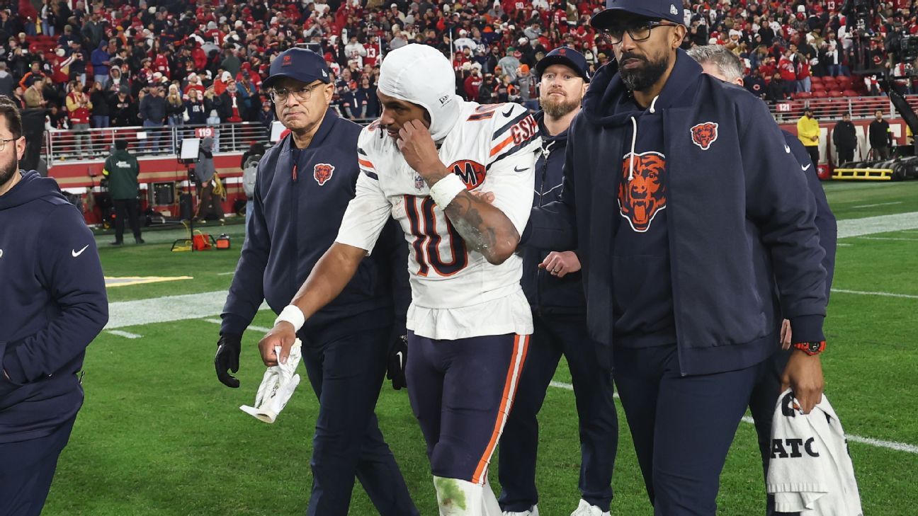 Source: Bears rookie WR Burden has quad injury