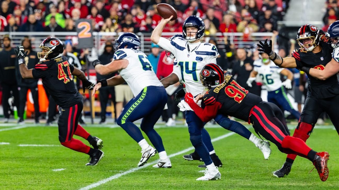 The NFC playoff bracket is set: Reasons for optimism for the Seahawks, 49ers, Bears and Rams