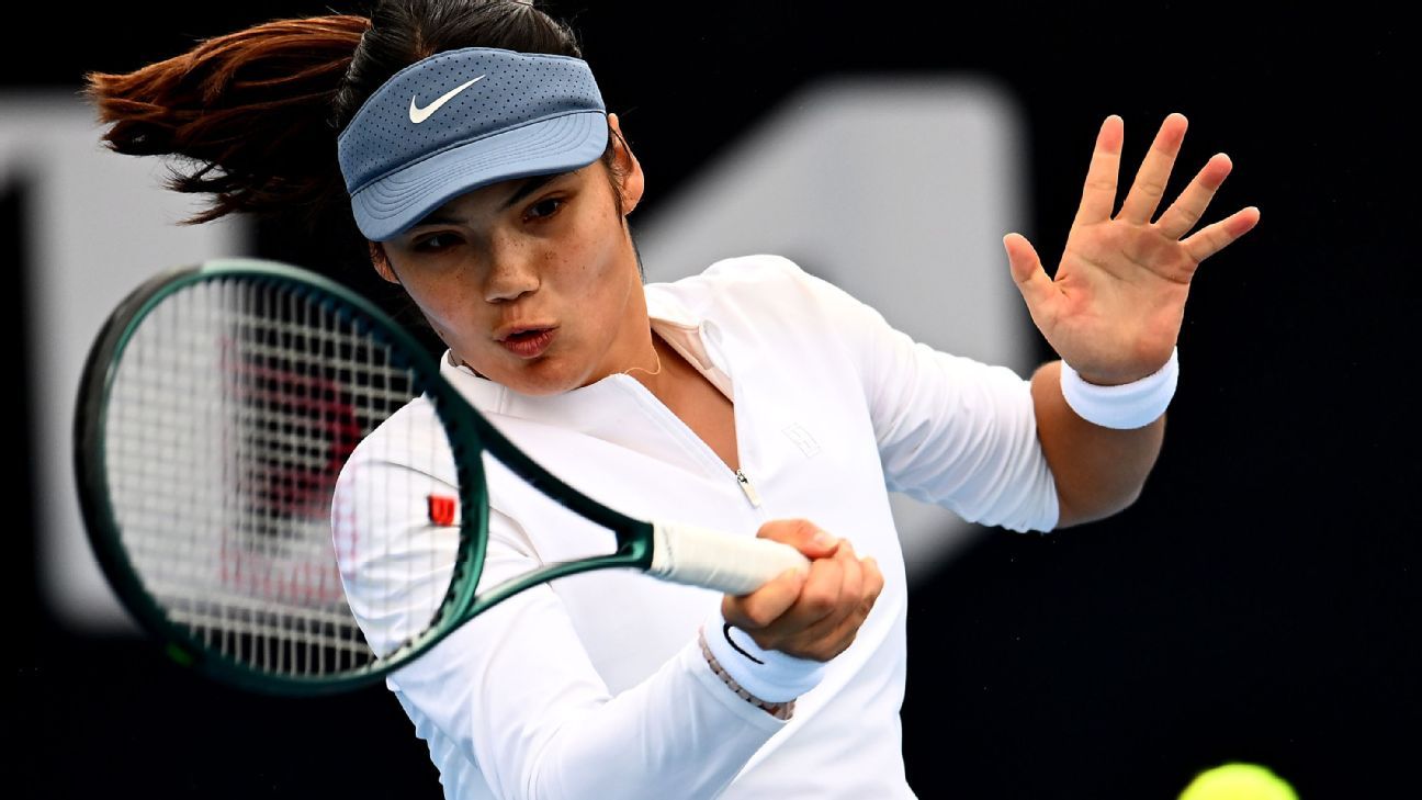 Australian Open draw: Emma Raducanu could face Aryna Sabalenka