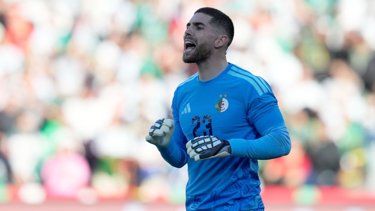 Algeria's Luca Zidane gets 2-match AFCON ban but cleared for WC