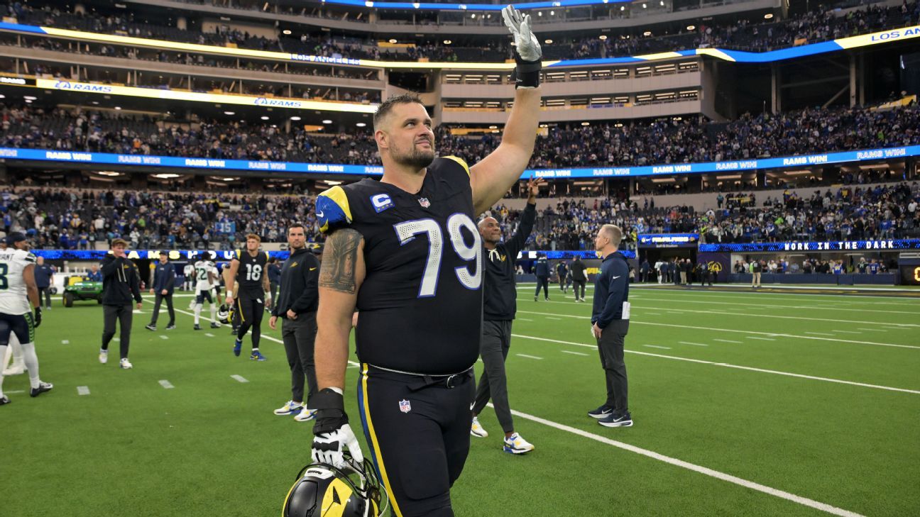 Rams' Havenstein retires after 11 NFL seasons