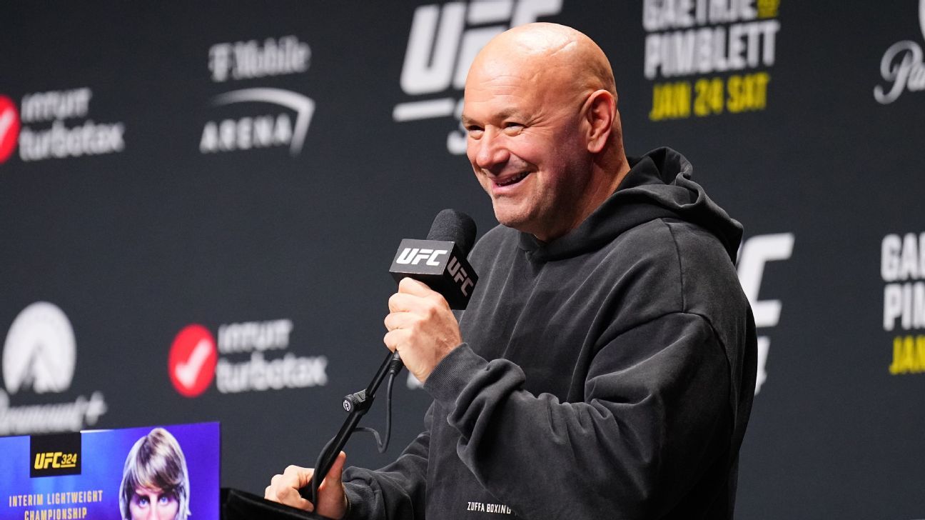 Dana White promete card completo do UFC Casa Branca em breve