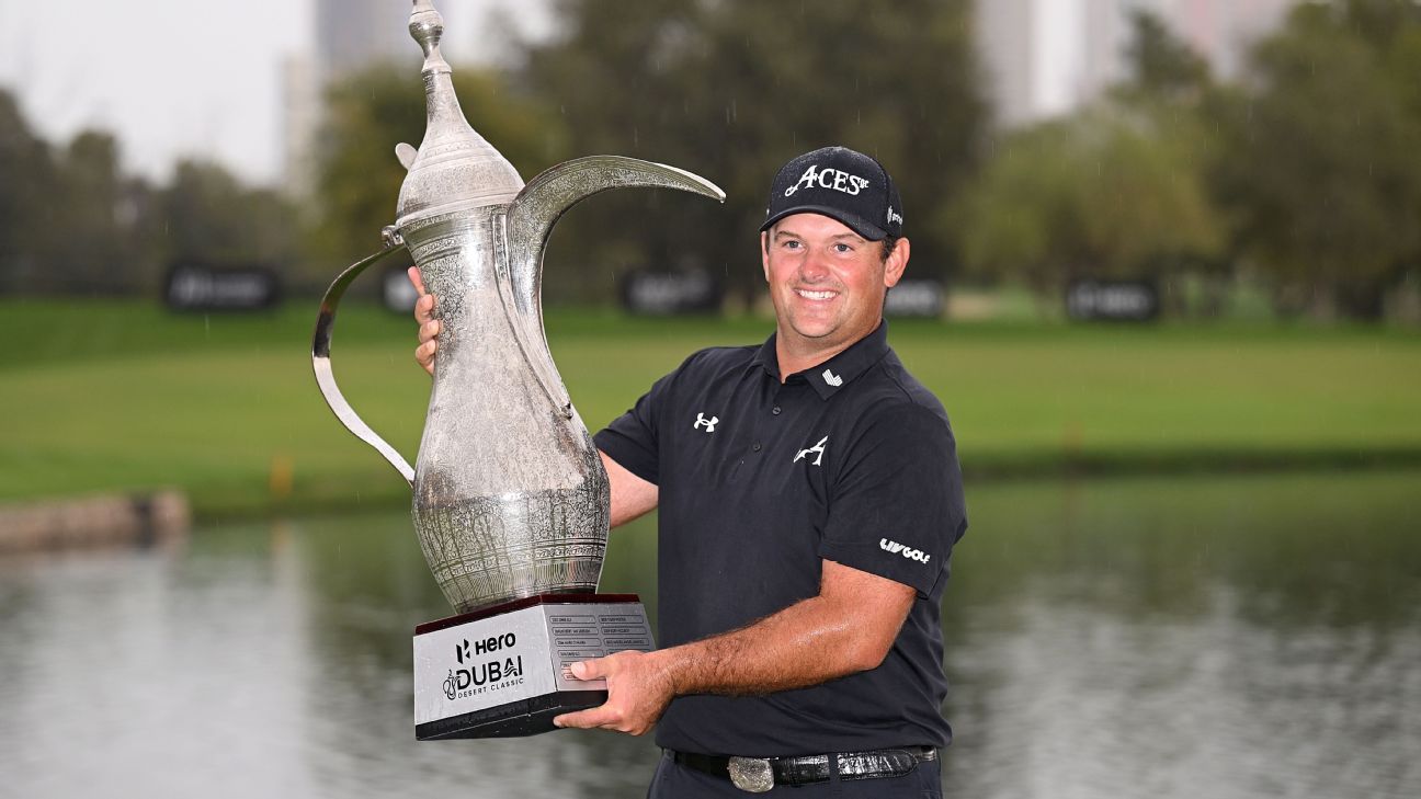 Article image: Patrick Reed Dominates Dubai Desert Classic with Clinical Four-Stroke Victory