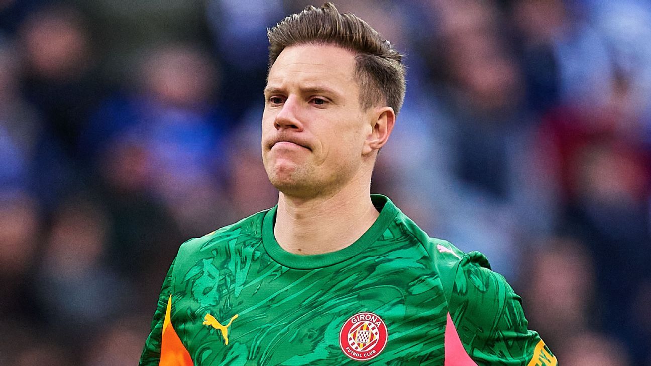 Marc-Andre ter Stegen's World Cup hopes for Germany in peril after hamstring injury with Girona