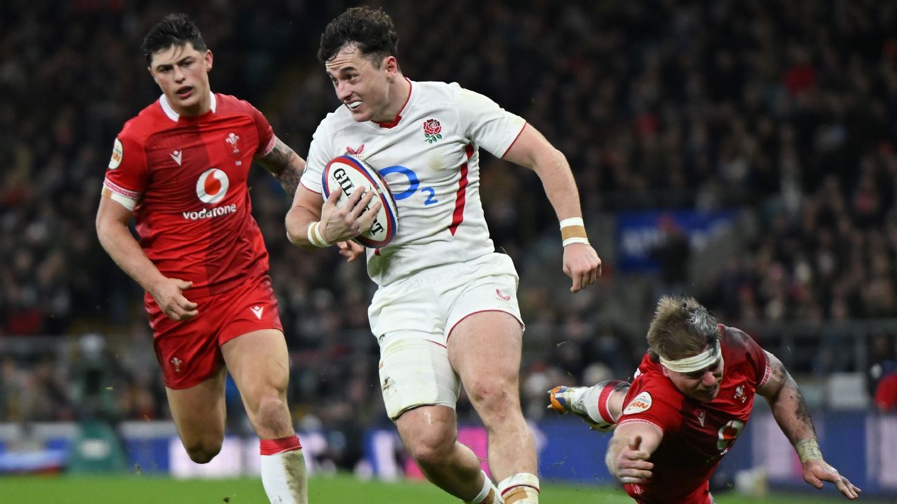 England 48-7 Wales: Hosts merciless in 6N opener