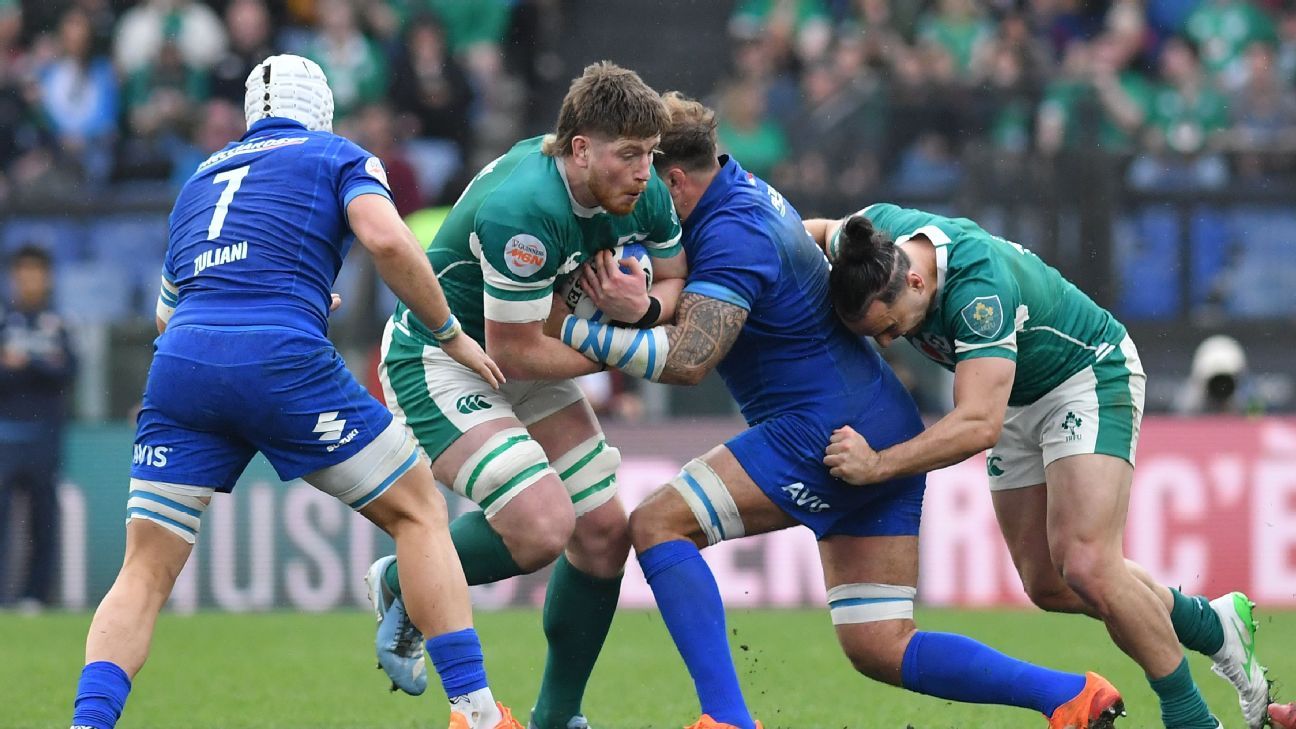 Ireland vs. Italy Six Nations: TV channel, kick-off time, latest news