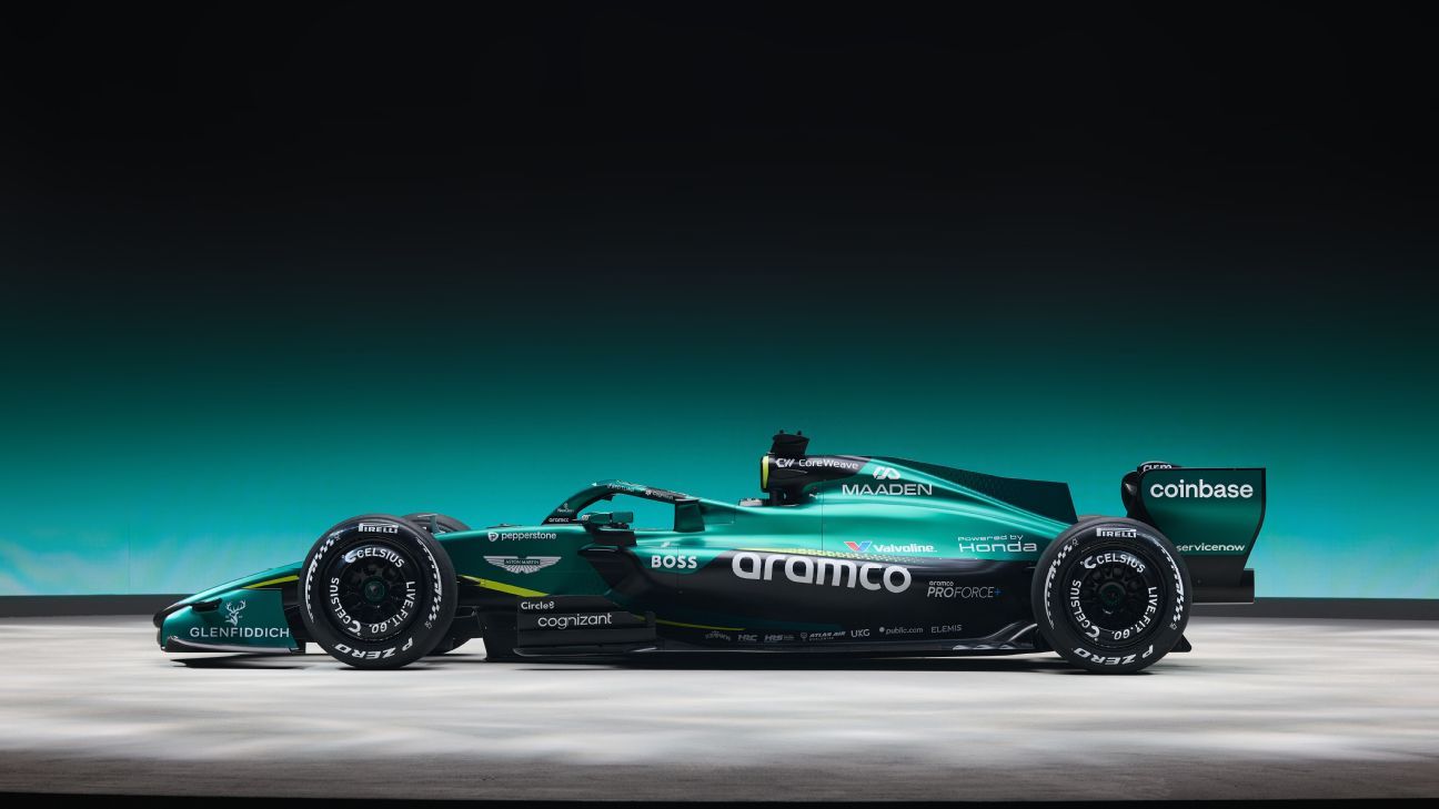 El diseño de 2026 de Aston Martin es el primero del equipo bajo la dirección de Adrian Newey.
