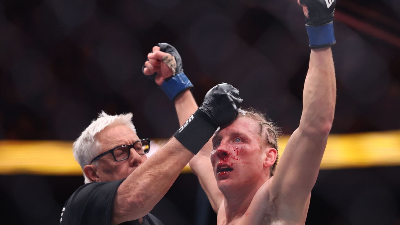 Pimblett shares weight gain after UFC 324 loss