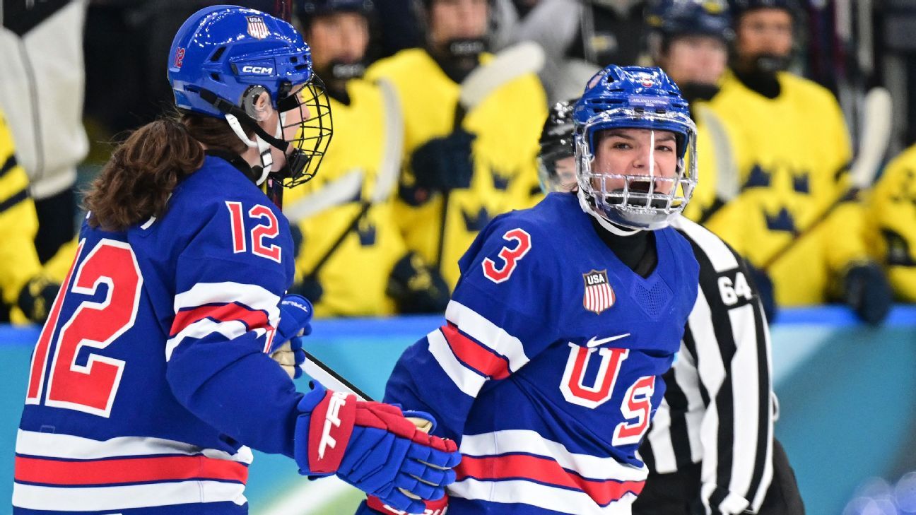 USA rolls over Sweden, will play winner of Canada-Switzerland for the gold medal