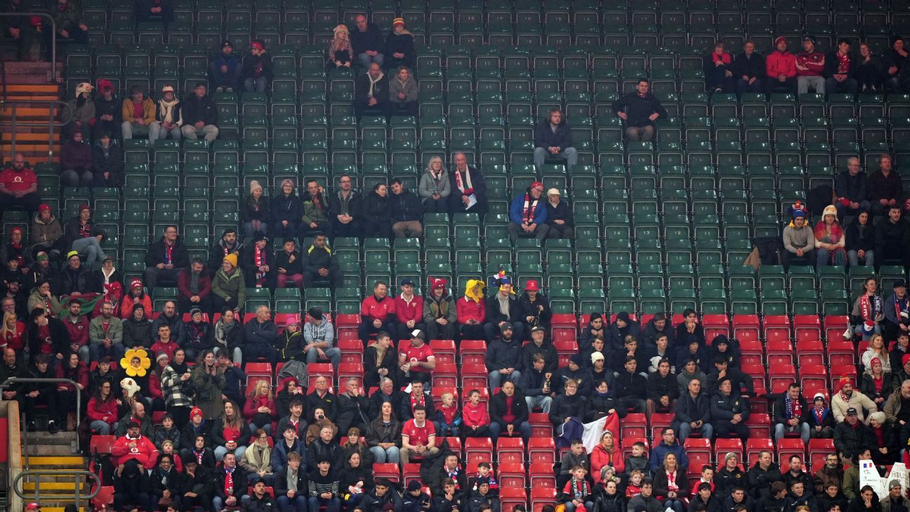 Gales tuvo una asistencia récord en su partido del Seis Naciones contra Francia.
