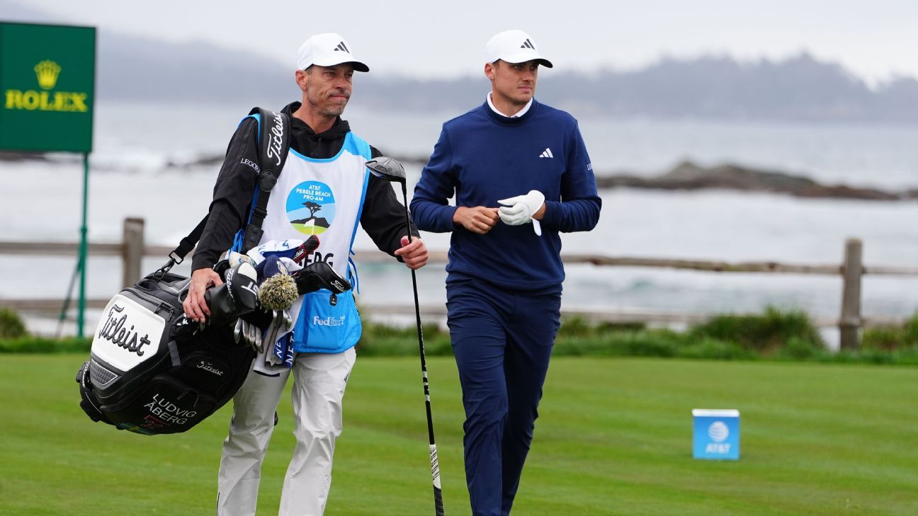 Article image: Ludvig Åberg Becomes First Player to Replace Cracked Driver On-Course at Pebble