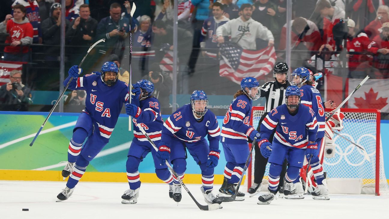 Live updates: Late USA goal sends women's gold medal game to OT