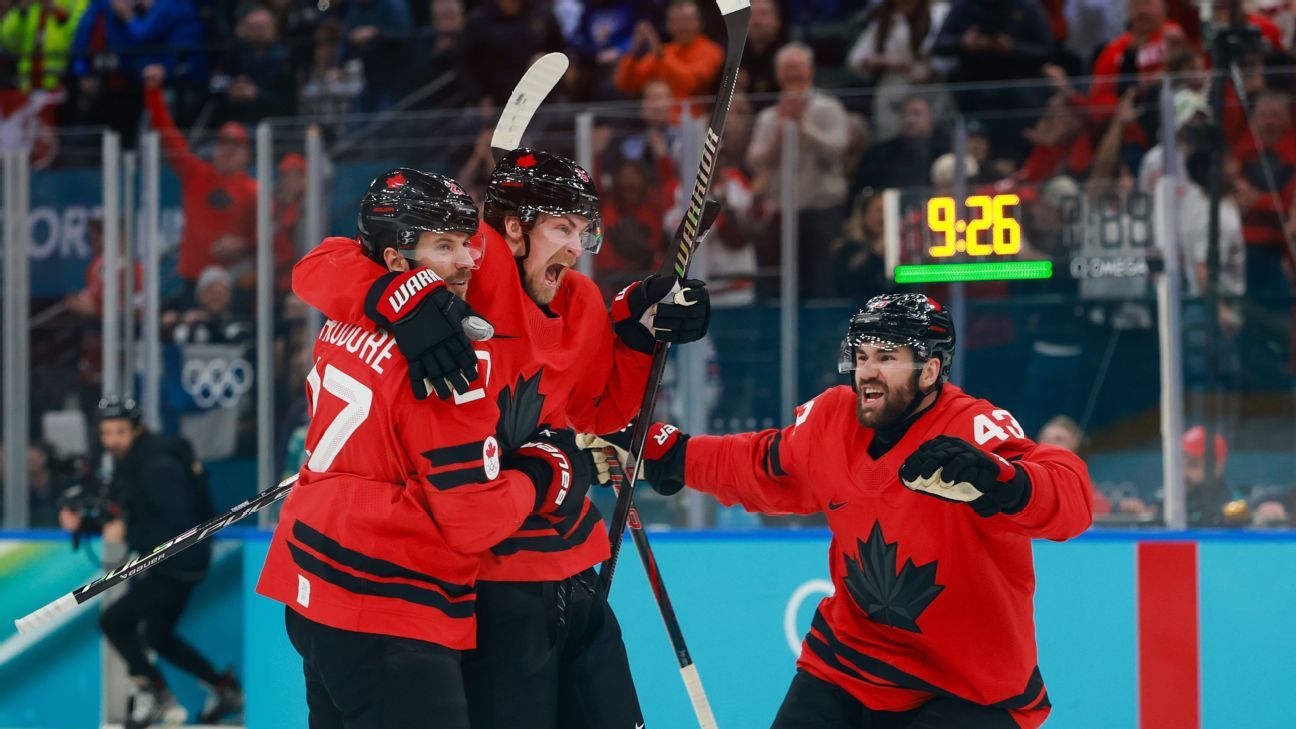 Live updates: Canada pulls even with Finland in men's hockey semifinals