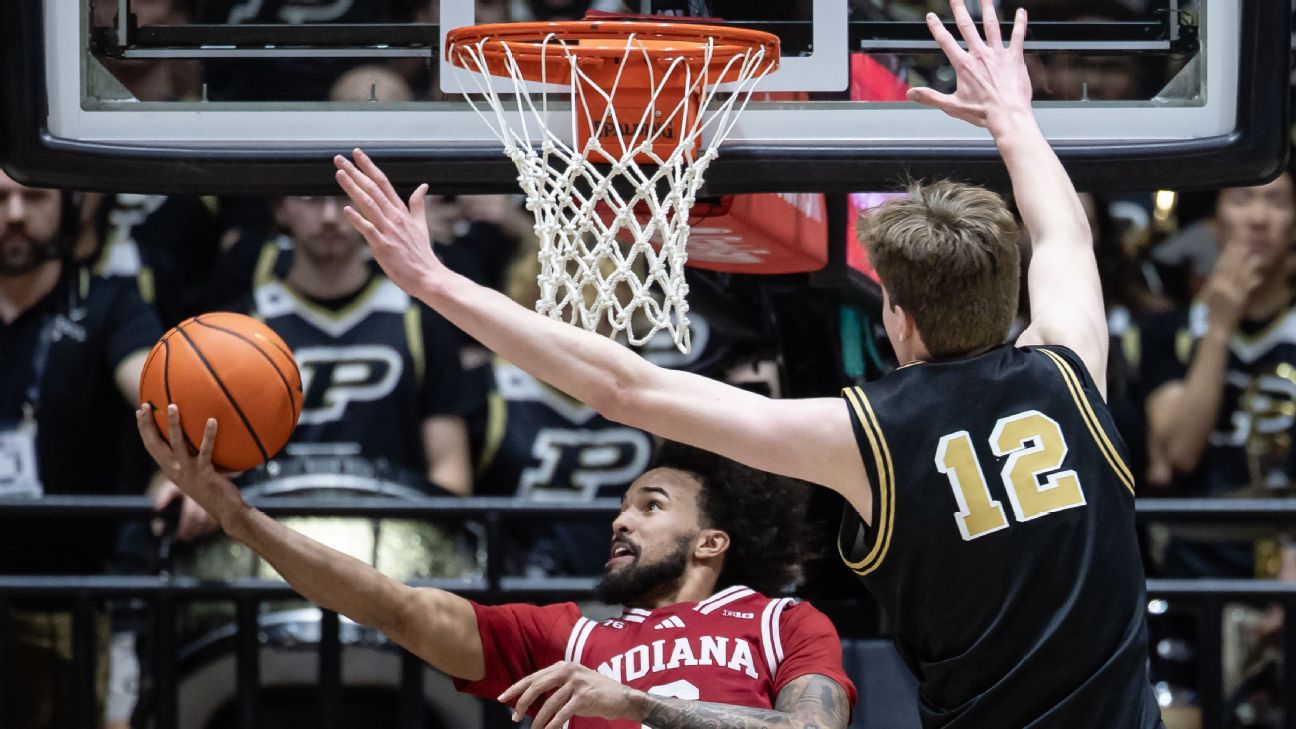 Men's Bubble Watch: Indiana slips after rout at Purdue