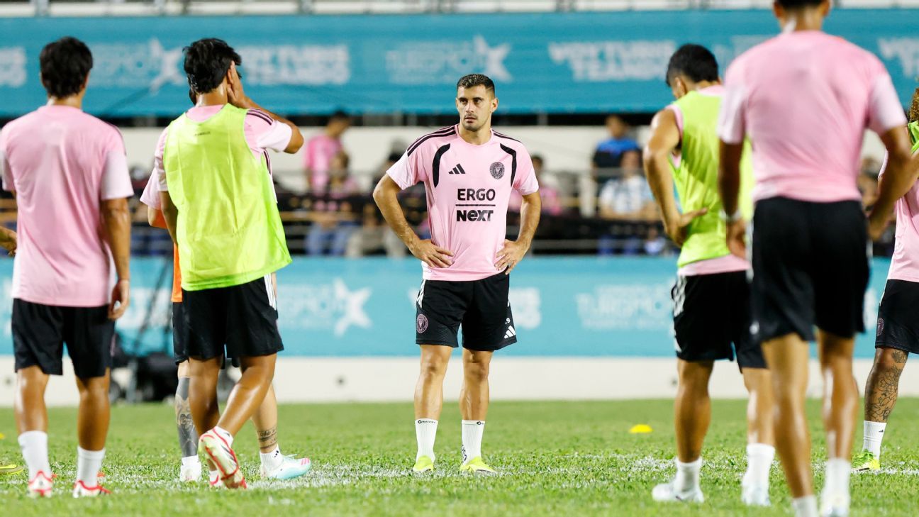 Inter Miami's Berterame awed by Lionel Messi, Luis Suarez in training