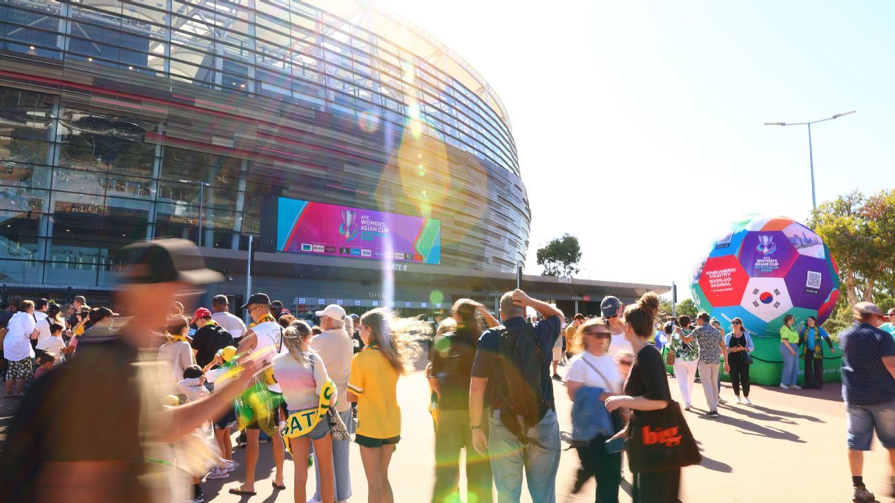 Atualização ao vivo de Matildas x Filipinas: Austrália recebe Filipinas na abertura da Copa da Ásia