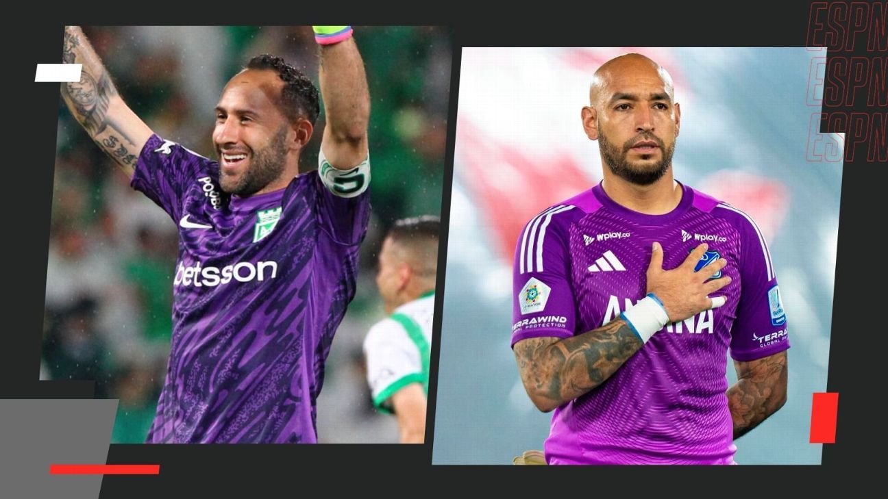 Nacional vs Millonarios is defined under the three suits: Ospina and Novoa, face to face in the Sudamericana duel