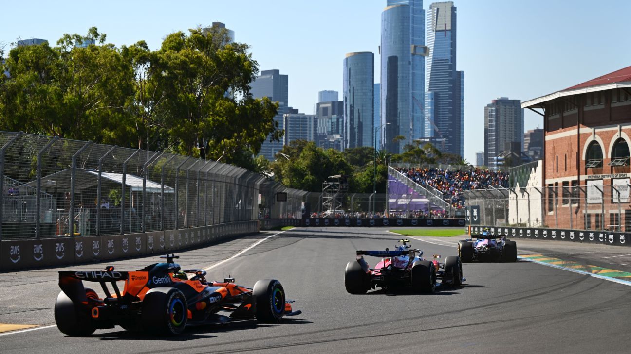 Piastri Sorprende en Práctica del GP de Australia, Mercedes al Acecho