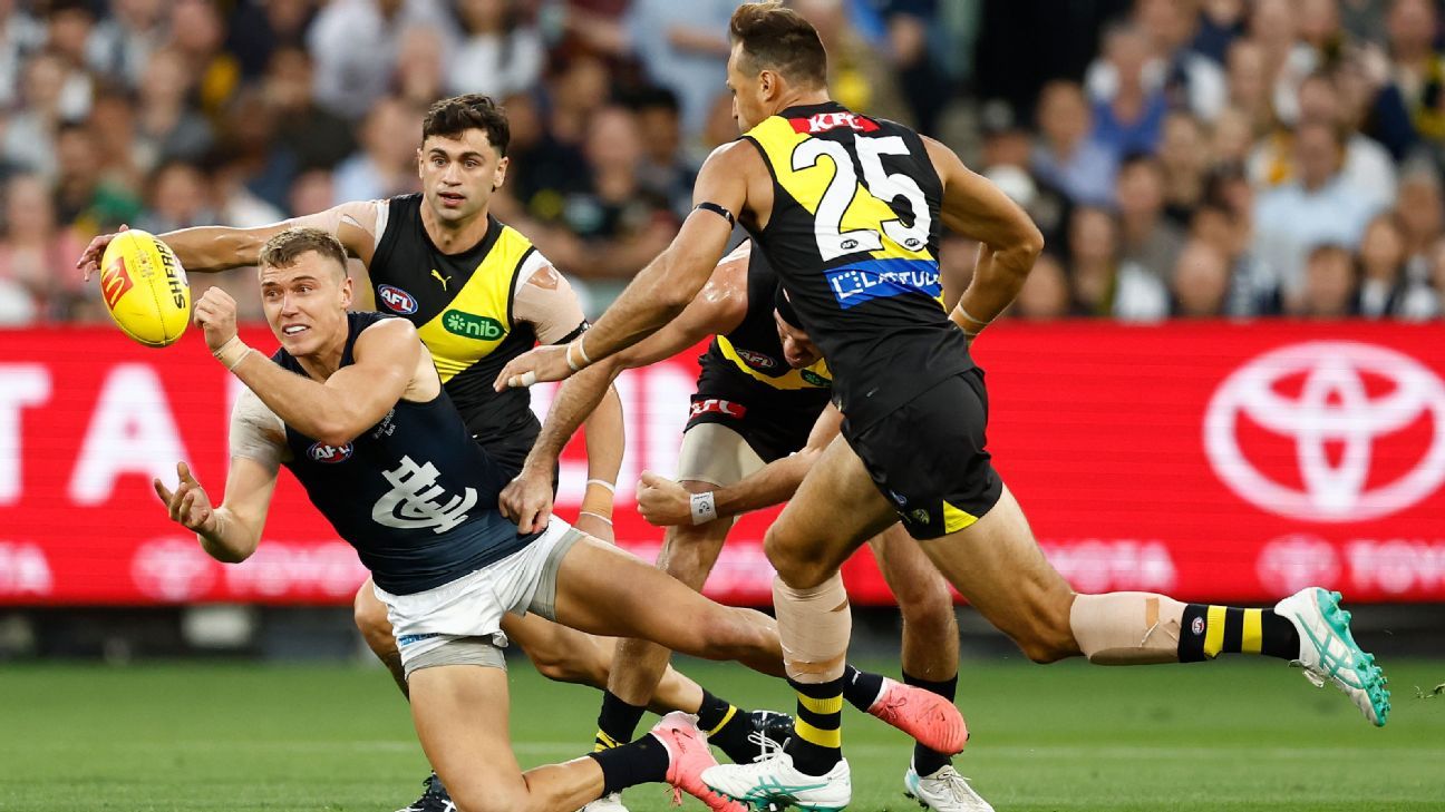 Tigers, Blues unhappy as AFL confirms Round 1 fixture - ESPN