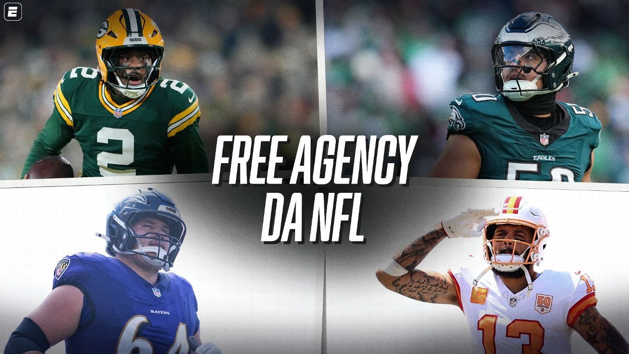 Free agency da NFL: o que cada time precisa no período de negociações