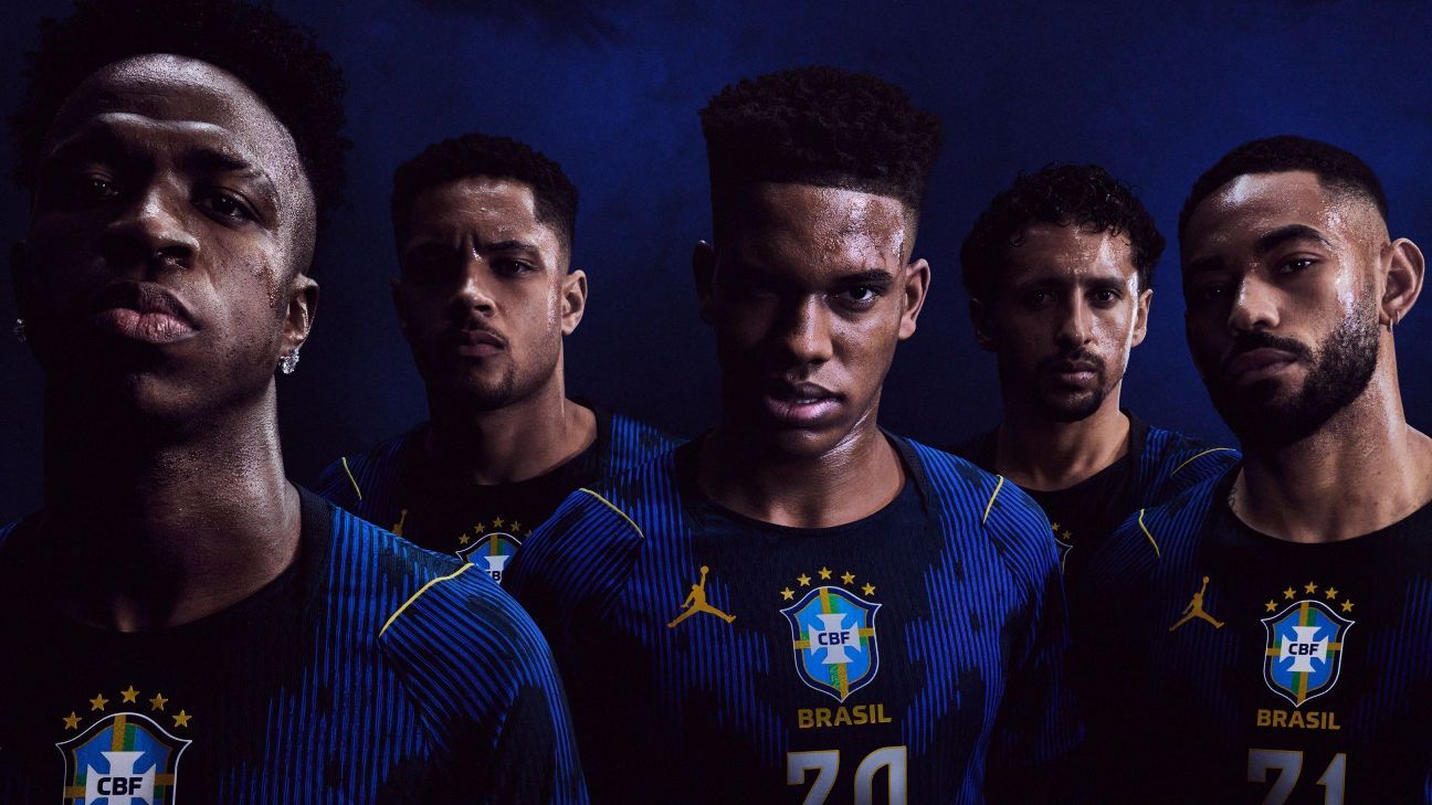 Brazil's stunning new away kit to be Jordan's first at a World Cup