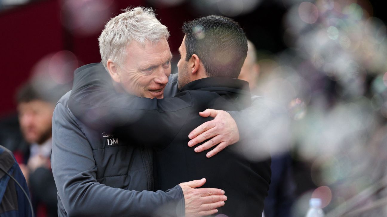 Moyes defends Arteta amid set-piece criticism
