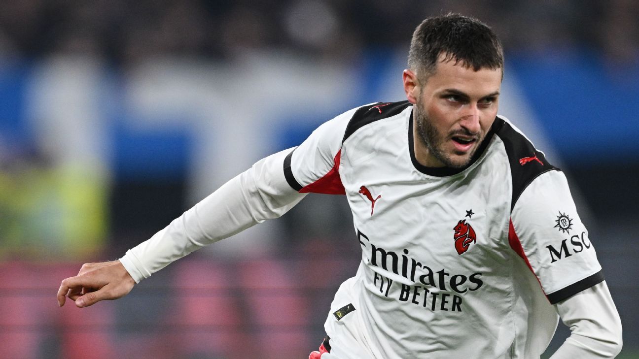 Santi Gimenez out of AC Milan’s squad against Lazio
