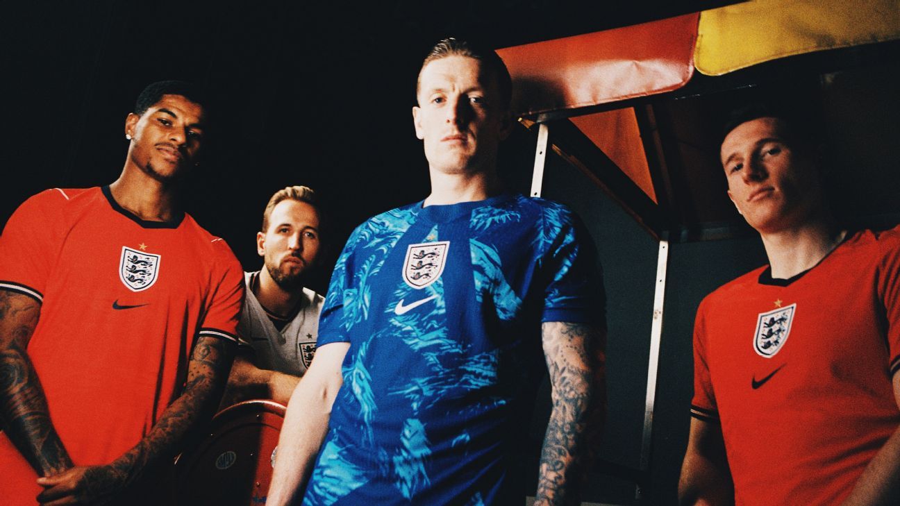 England release 2026 World Cup kits: 'New era for the Three Lions'