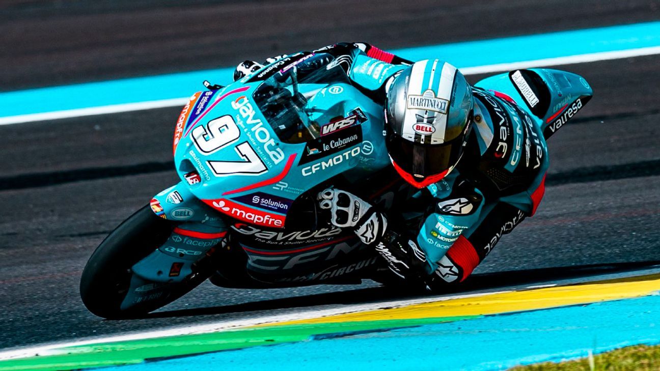 Marco Morelli logró su primer podio de Moto3 en el GP de Brasil - ESPN