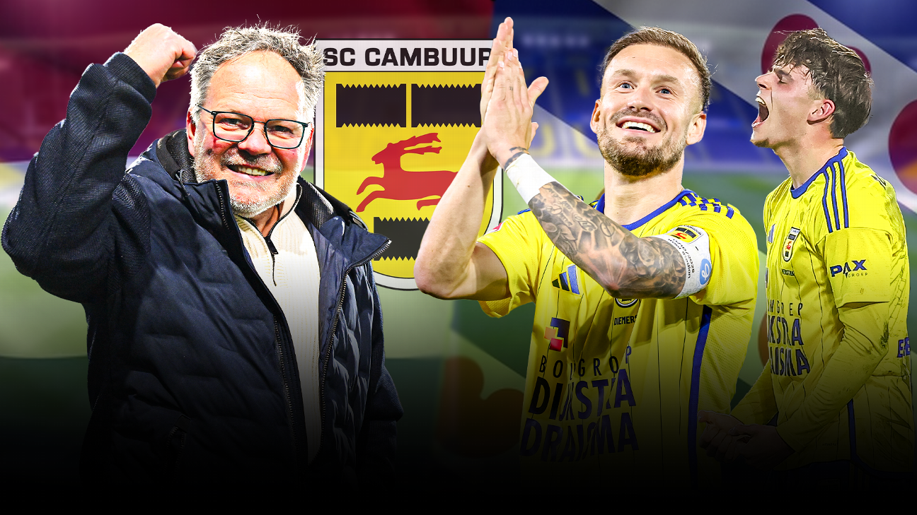 Cambuur promoveert met een opvallend Fries team: 
