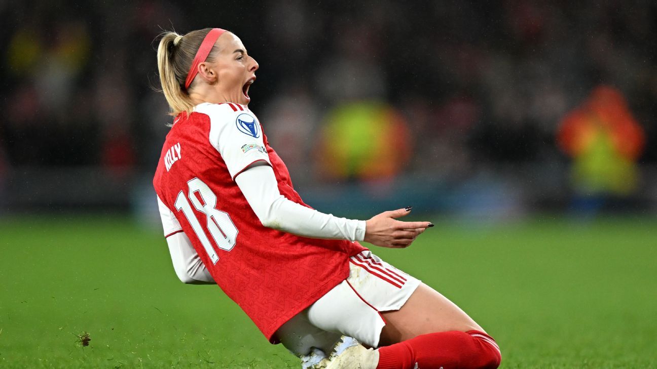 Arsenal's Kelly after Chelsea goal: 'I'm back'