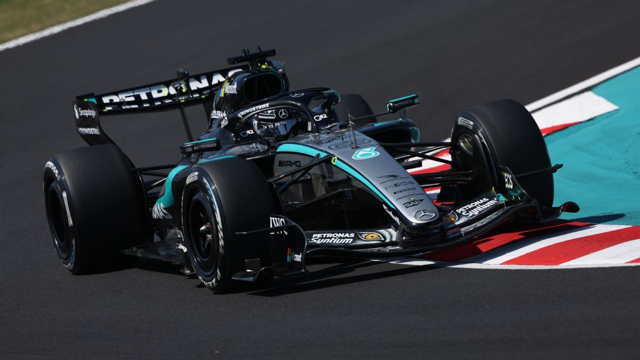 Canadian Grand Prix: Mercedes' George Russell retires from lead in Montreal