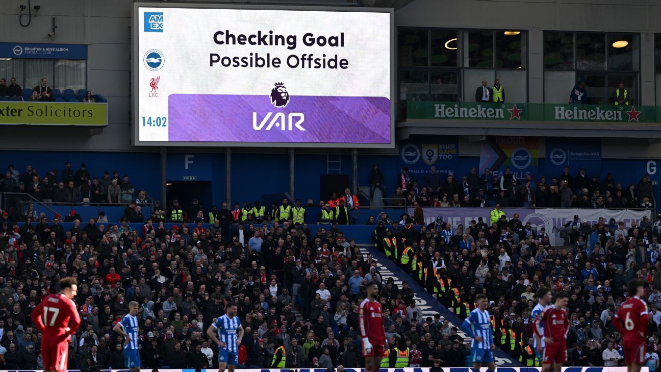 Matchgoing Premier League fans overwhelmingly against VAR, survey finds