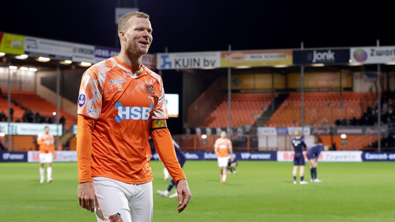 FC Volendam activeert optie in contract Veerman, aanvaller ligt nu tot medio 2027 vast