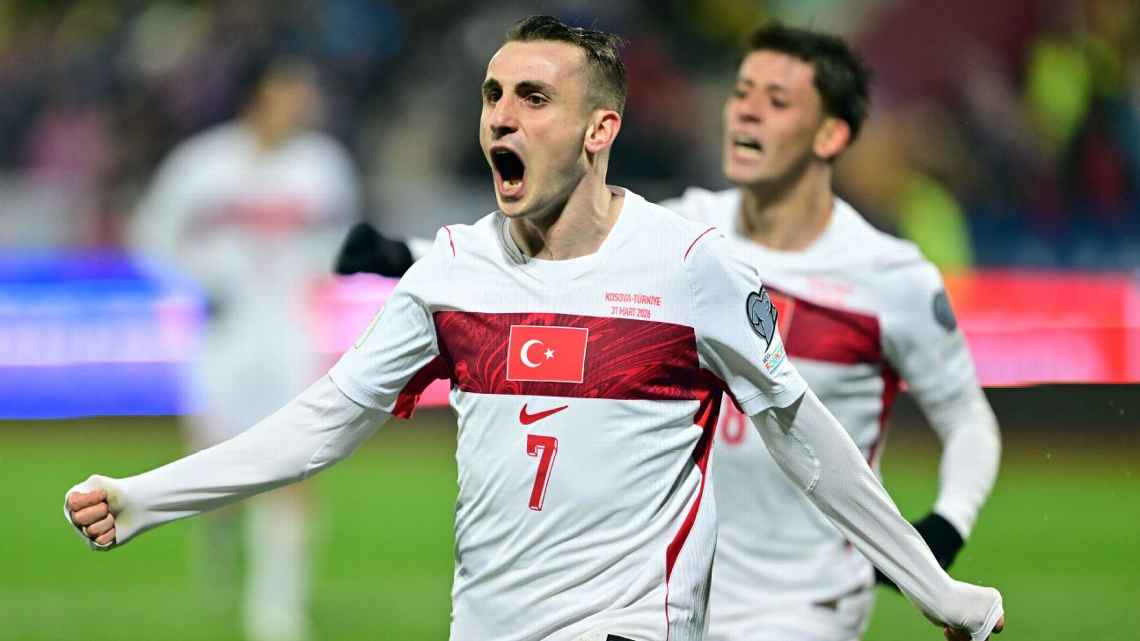 Kerem Aktürkoğlu strike to end Türkiye’s 24-year World Cup wait in Kosovo win Kerem Aktürkoğlu strike to end Türkiye’s 24-year World Cup wait in Kosovo win