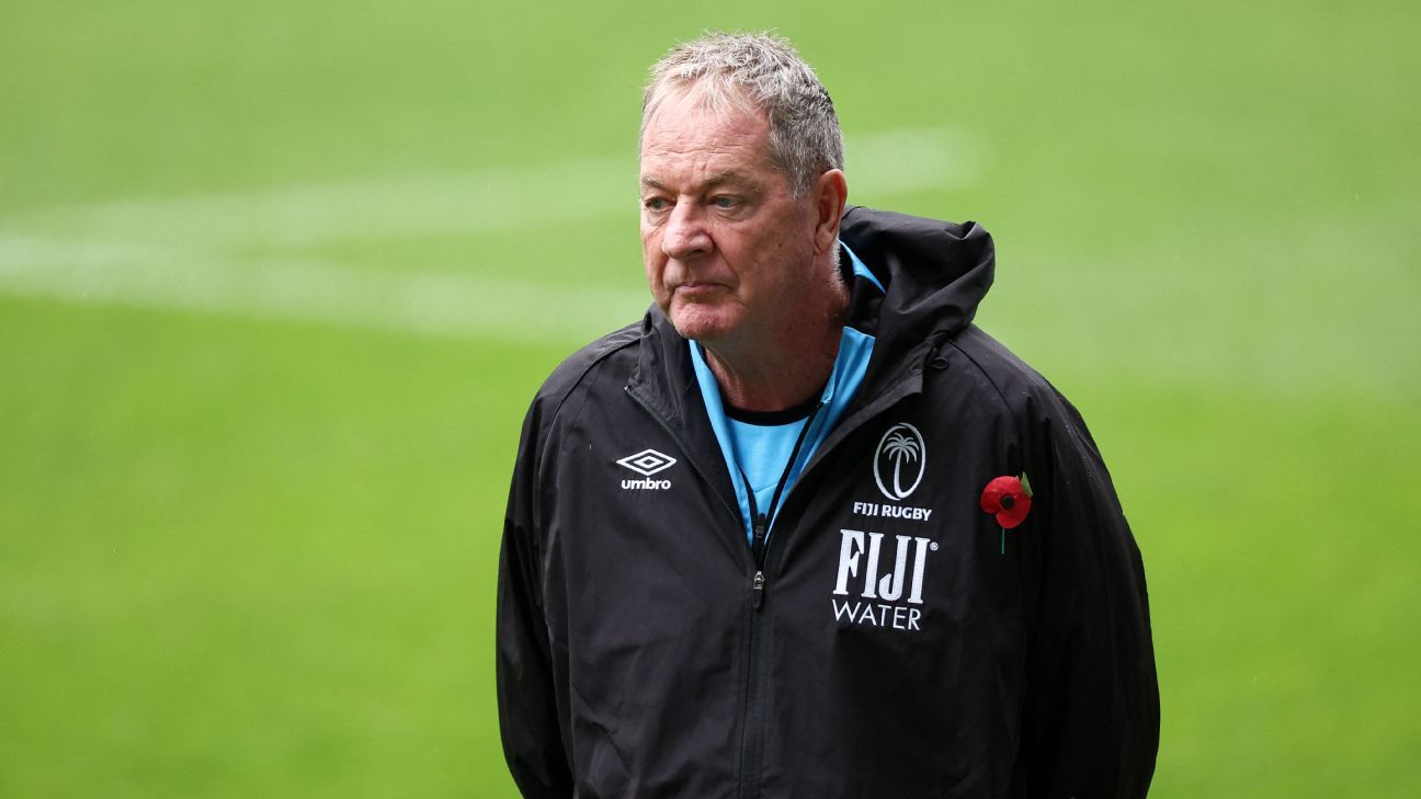 Fiji rugby part ways with head coach Mick Byrne