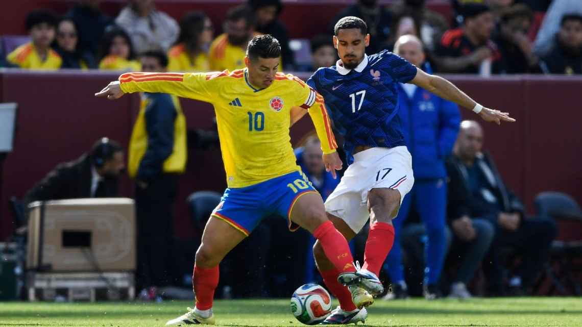 James Rodríguez hospitalized with severe dehydration after France clash James Rodríguez hospitalized with severe dehydration after France clash