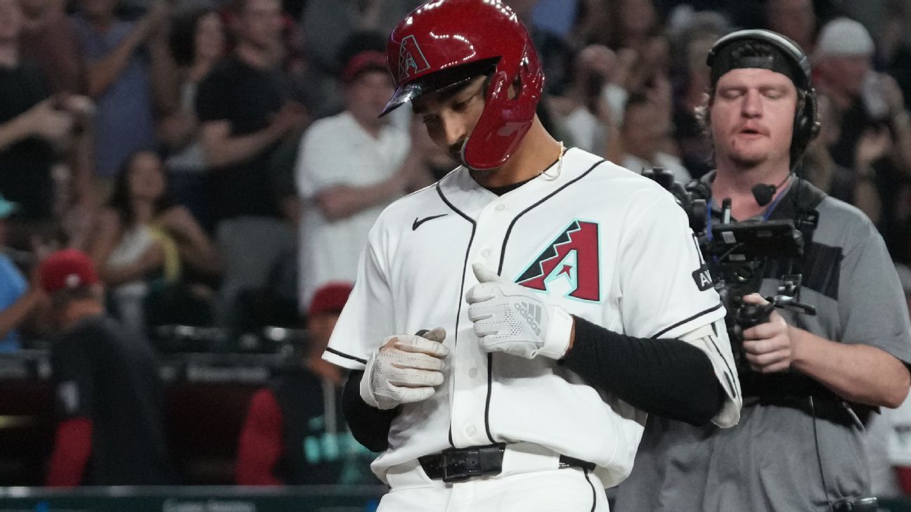 Diamondbacks' Jordan Lawlar Out 10 Days with Fractured Right Wrist