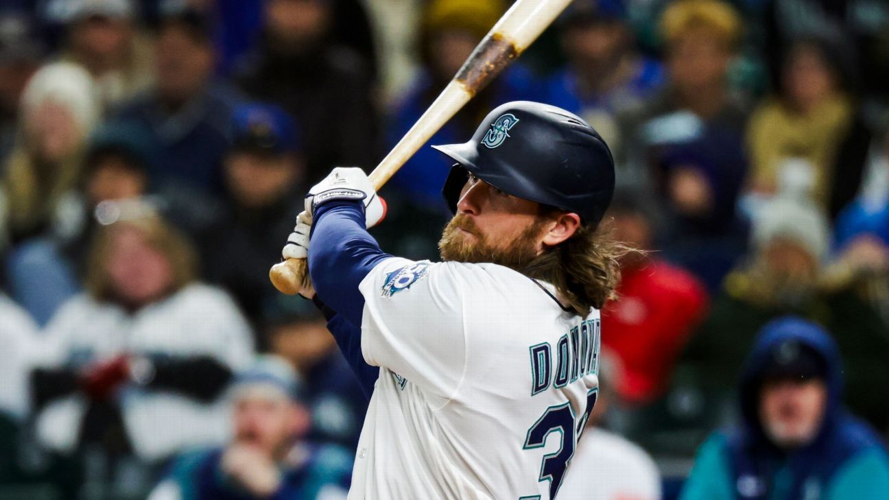 Mariners put Donovan on 10-day IL, add Wilson